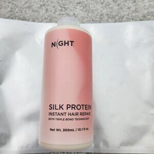 NIGHT Silk Protein Instant Hair Repair Bond Cream, 10.1 fl oz - NEW